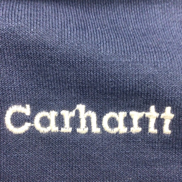 Y2K Carhart hoodie navy men’s XL - Picture 2 of 3